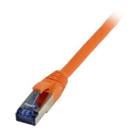Synergy21 Patchkabel RJ45, CAT6A 500Mhz, 0,25m, orange,...