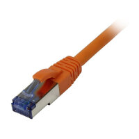 Synergy21 Patchkabel RJ45, CAT6A 500Mhz, 15m, orange,...