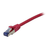 Synergy21 Patchkabel RJ45, CAT6A 500Mhz, 7,5m, pink,...