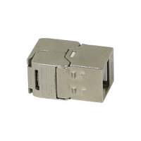 Synergy21 Keystone, Modul, TP-Buchse(RJ45), CAT6A, 500MHz, Short, mit Kabelklemme