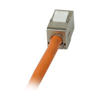 Synergy21 Keystone, Modul, TP-Buchse(RJ45), CAT6A, 500MHz, Short, mit Kabelklemme