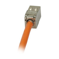 Synergy21 Keystone, Modul, TP-Buchse(RJ45), CAT6A, 500MHz, Short, mit Kabelklemme