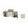 Synergy21 Keystone, Modul, TP-Buchse(RJ45), CAT6A, 500MHz, Short, mit Kabelklemme