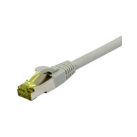 Synergy21 Patchkabel RJ45, CAT6A 500Mhz, 0,25m, grau,...