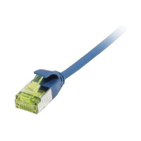 Synergy21 Patchkabel RJ45, CAT6A 500Mhz, 0,25m, blau,...