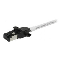 Synergy21 Patchkabel RJ45, CAT6A 500Mhz, 0,5m, weiss,...