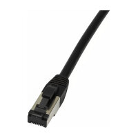 Synergy21 Patchkabel RJ45, CAT6A 500Mhz, 5m, schwarz,...