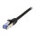 Synergy21 Patchkabel RJ45, CAT6A 500Mhz, 7,5m, schwarz, S-STP(S/FTP), Komponent getestet(GHMT certified), AWG26,