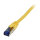Synergy21 Patchkabel RJ45, CAT6A 500Mhz, 1,5m, gelb, S-STP(S/FTP), TPE/LSZH(Superflex), AWG26,