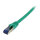 Synergy21 Patchkabel RJ45, CAT6A 500Mhz, 0,15m, grün, S-STP(S/FTP), TPE/LSZH(Superflex), AWG26,
