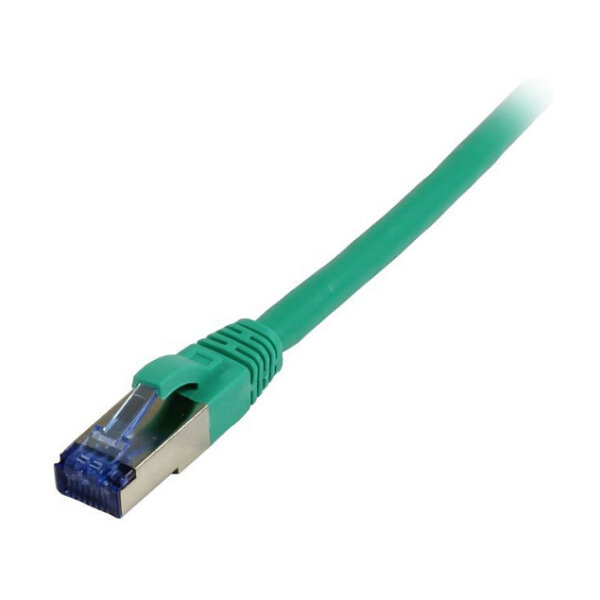 Synergy21 Patchkabel RJ45, CAT6A 500Mhz, 1,0m, grün, S-STP(S/FTP), TPE/LSZH(Superflex), AWG26,