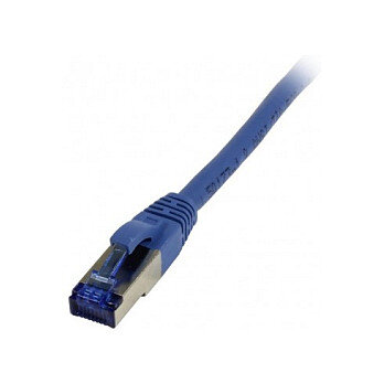 Synergy21 Patchkabel RJ45, CAT6A 500Mhz, 2m, blau, S-STP(S/FTP), TPE/LSZH(Superflex), AWG26,