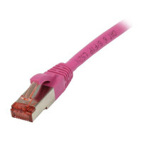 Synergy21 Patchkabel RJ45, CAT6 250Mhz, 3m magenta,...