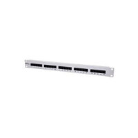 Synergy21 Patch Panel 25xTP, CAT3, ISDN, 19, Lichtgrau ,