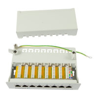 Synergy21 Patch Panel 8xTP, CAT6A, 500Mhz, Aufputz ,...