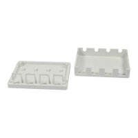 Synergy21 Keystone, Modulträger, Patchpanel für 4x TP-Modul, Aufputz, weiss(ABS)