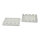 Synergy21 Keystone, Modulträger, Patchpanel für 4x TP-Modul, Aufputz, weiss(ABS)