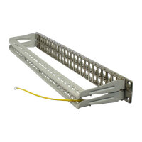 Synergy21 Keystone, Modulträger, 19Patchpanel für 48xTP-Modul, 1HE(t95mm), Lichtgrau