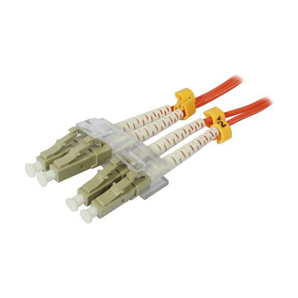 Synergy21 LWL-2-Faser-Patchk. 7,5mtr.LC-LC, 50/125um,OM2, AD=2mm,