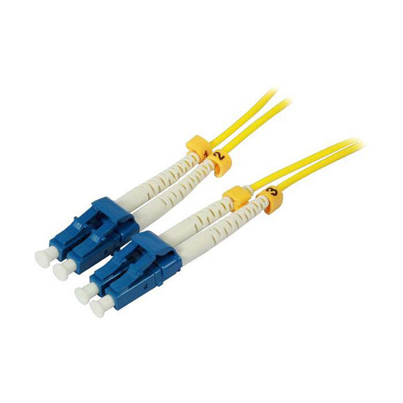 Synergy21 LWL-2-Faser-Patchk. 0,5mtr.LC-LC, 9/125um, OS2, AD=2mm