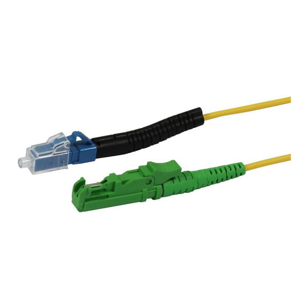 Synergy21 LWL-1-Faser-Patchk. 1,8mtr.LC-LSH(E2000APC), 9/125u, OS2, G657A2, AD=2mm, LC hat flexible Knickschutztülle