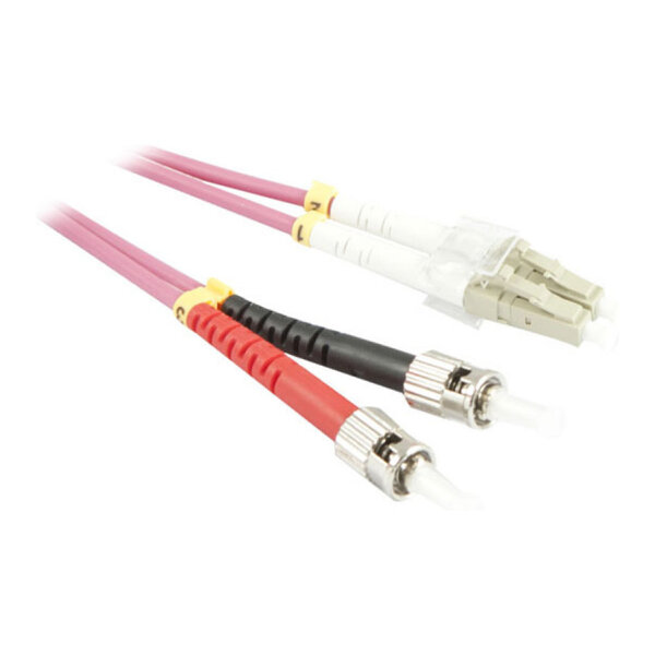Synergy21 LWL-2-Faser-Patchk. 1,0mtr.LC-ST, 50/125um,OM4, AD=3mm,