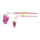 Synergy21 LWL-2-Faser-Patchk. 10mtr.LC-SC, 50/125um,OM4, AD=2mm, flexible Knickschutztülle,