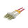 Synergy21 LWL-2-Faser-Patchk. 0,25mtr.LC-LC, 50/125um,OM4, AD=2mm,