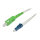 Synergy21 LWL-1-Faser-Patchk. 1,0mtr.LC-SC(APC), 9/125u, Schrägschliff, G657.A2