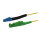 Synergy21 LWL-1-Faser-Patchk. 1,5mtr.LC-LSH(E2000APC), 9/125u, OS2, G657A2, AD=2mm, LC hat flexible Knickschutztülle