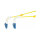 Synergy21 LWL-2-Faser-Patchk. 2mtr.LC-LC, 9/125um, OS2, AD=2mm, flexible Knickschutztülle, G657.A2,