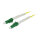 Synergy21 LWL-1-Faser-Patchk. 1,0mtr.LC(APC)-LC(APC), 9/125u, OS2, G657A2, AD=2mm, flexible Knickschutztülle