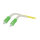 Synergy21 LWL-1-Faser-Patchk. 0,5mtr.SC(APC)-SC(APC), 9/125u, OS2, G657A2, AD=2mm, flexible Knickschutztülle