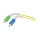 Synergy21 LWL-1-Faser-Patchk. 1,5mtr.SC-SC(APC), 9/125u, OS2, G657A2, AD=2mm, flexible Knickschutztülle