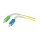 Synergy21 LWL-1-Faser-Patchk. 2mtr.SC-SC(APC), 9/125u, OS2, G657A2, AD=2mm, flexible Knickschutztülle