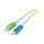 Synergy21 LWL-1-Faser-Patchk. 0,5mtr.SC-SC(APC), 9/125u, OS2, G657A2, AD=2mm, flexible Knickschutztülle