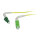 Synergy21 LWL-1-Faser-Patchk. 0,5mtr.LC(APC)-SC(APC), 9/125u, OS2, G657.A2, AD=2mm, flexible Knickschutztülle