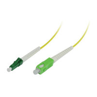 Synergy21 LWL-1-Faser-Patchk. 20mtr.LC(APC)-SC(APC), 9/125u, OS2, G657.A2, AD=2mm, flexible Knickschutztülle