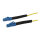 Synergy21 LWL-1-Faser-Patchk. 0,45mtr.LC-LC, 9/125u, OS2, G657A2, AD=2mm, flexible Knickschutztülle