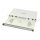 Synergy21 LWL-Patchpanel für 24xLC/LSH(E2000)-Duplex-Buchsen, 19/1HE, ohne Kupplungen, Lichtgrau