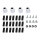 Synergy21 LWL-Patchpanel für 24xSC-Duplex/LC-Quad-Buchsen, 19/1HE, ohne SC/LC-Kupplungen, Lichtgrau