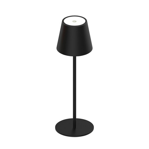 Synergy 21 LED Tischleuchte Akku, outdoor IP54, Touch Switch dimmbar, schwarz