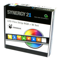 Synergy 21 LED Flex Strip 5050 - 30 RGB-W DC12V KOMPLETT Set V2