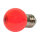 Synergy 21 LED Retrofit E27 Tropfenlampe G45 rot 1 Watt für Lichterkette