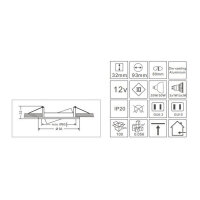 Synergy 21 LED Retrofit GU10 / GX5,3 Deckeneinbausatz...