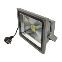 Synergy 21 LED Spot Outdoor Baustrahler 50W schwarzes Gehäuse - warmweiß V2