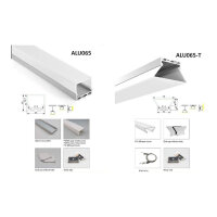 Synergy 21 LED U-Profil 200cm, ALU065