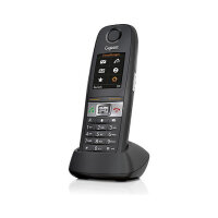Gigaset E630HX int. Mobilteil IP65 mit Ladeschale - schwarz