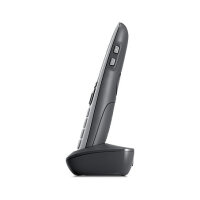 Gigaset E560HX int. Grotasten Mobilteil mit Ladeschale - platin