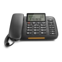 Gigaset DL380 schwarz - Int.- Ware